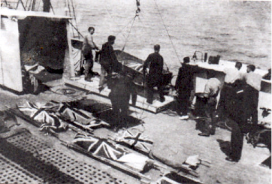 Burial at Sea Widecombe WW1: Burial at Sea on a British Warship in the Mediterreanean in 1915
