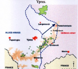Passchendaele Map Widecombe WW1: Passchendaele Map