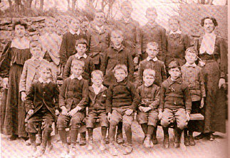 John Henry Irish at Widecombe School 1907 (David Ashman) Widecombe WW1: John Henry Irish at Widecombe School 1907. Picture supplied by David Ashman